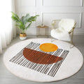 Minimalist Decorative Round Rug