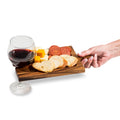 Acacia Wood Puzzle Charcuterie & Wine Glass Display