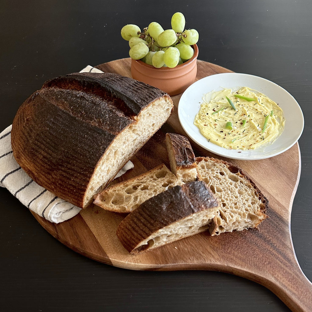 Acacia Wood Round Charcuterie & Display Board
