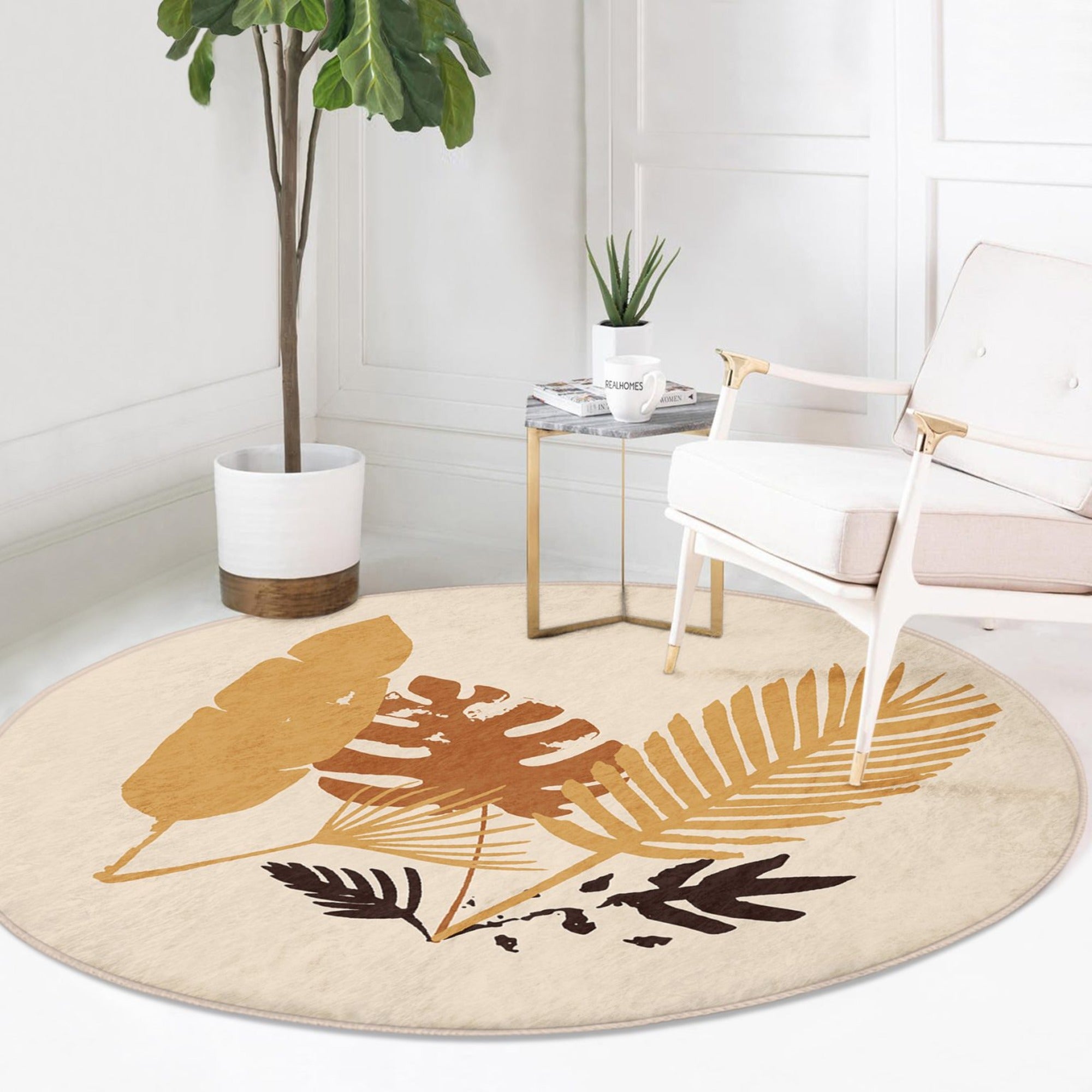Boho Circle Area Rug