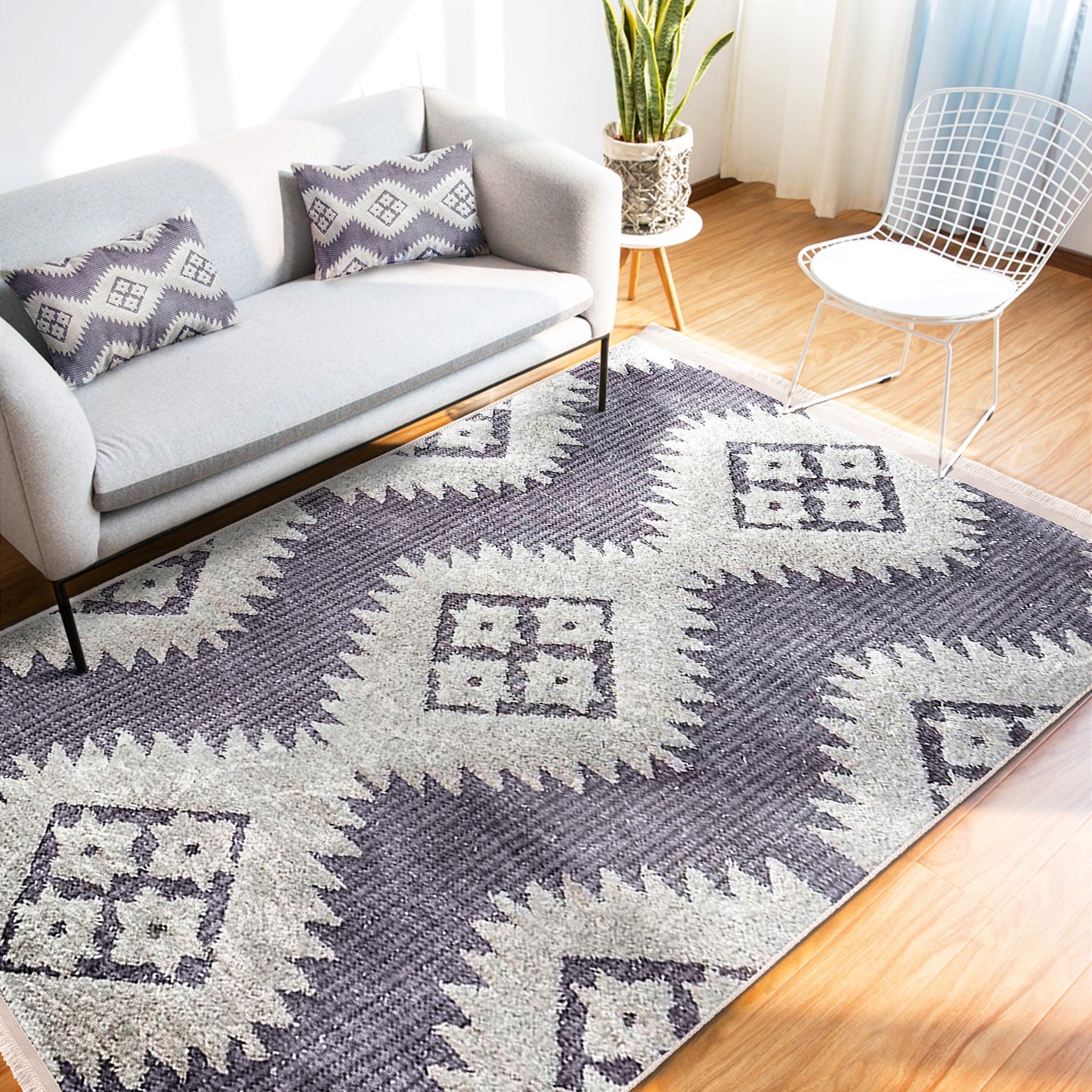 Classic Cozy Washable Area Rug