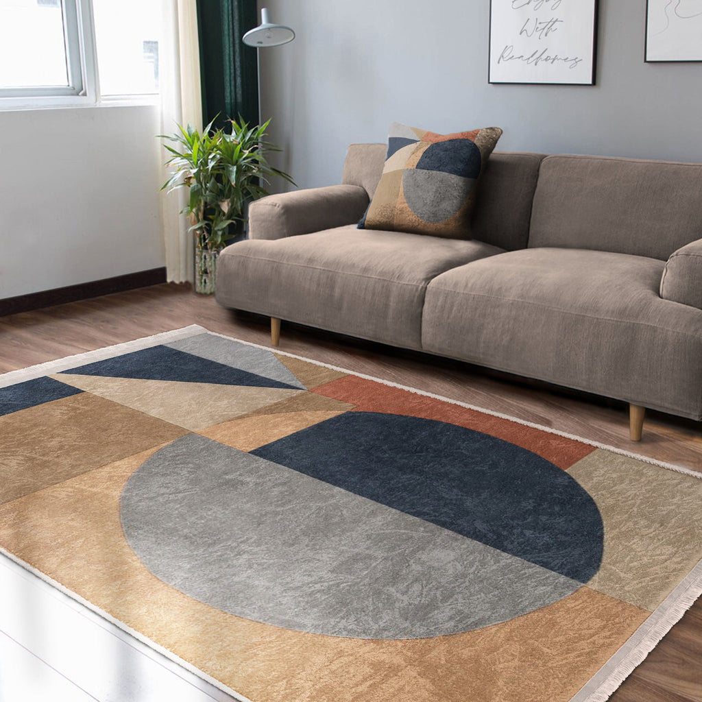 Boho Washable Area Rug