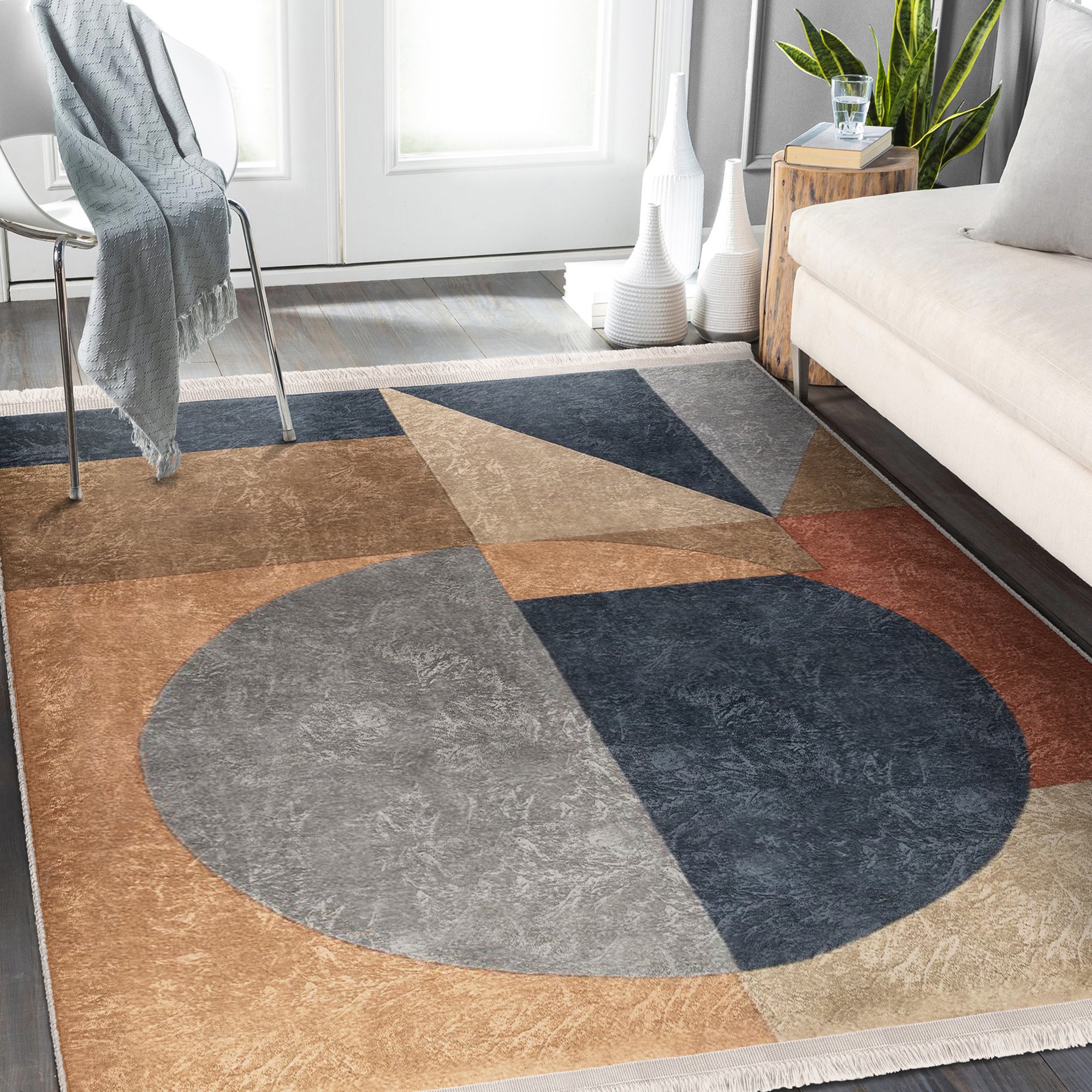 Boho Washable Area Rug