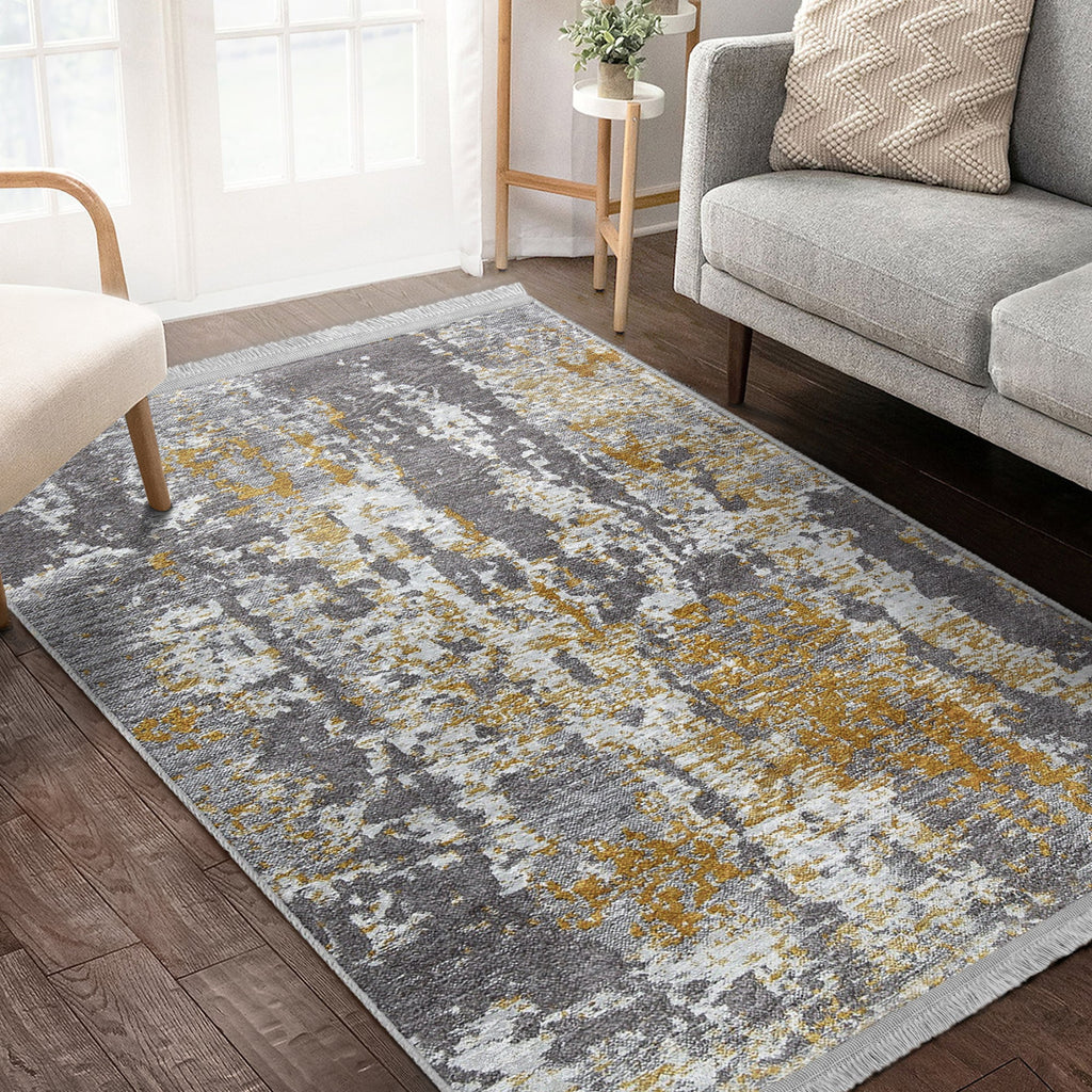 Antique Style Washable Area Rug