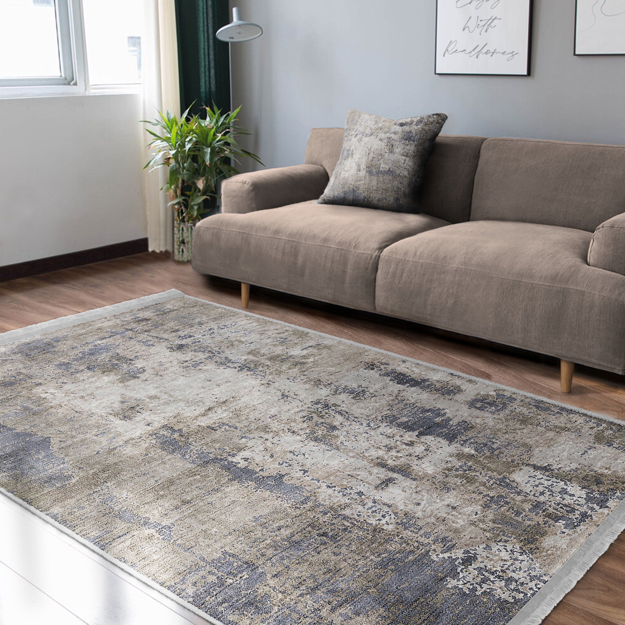 Modern Decorative Washable Area Rug