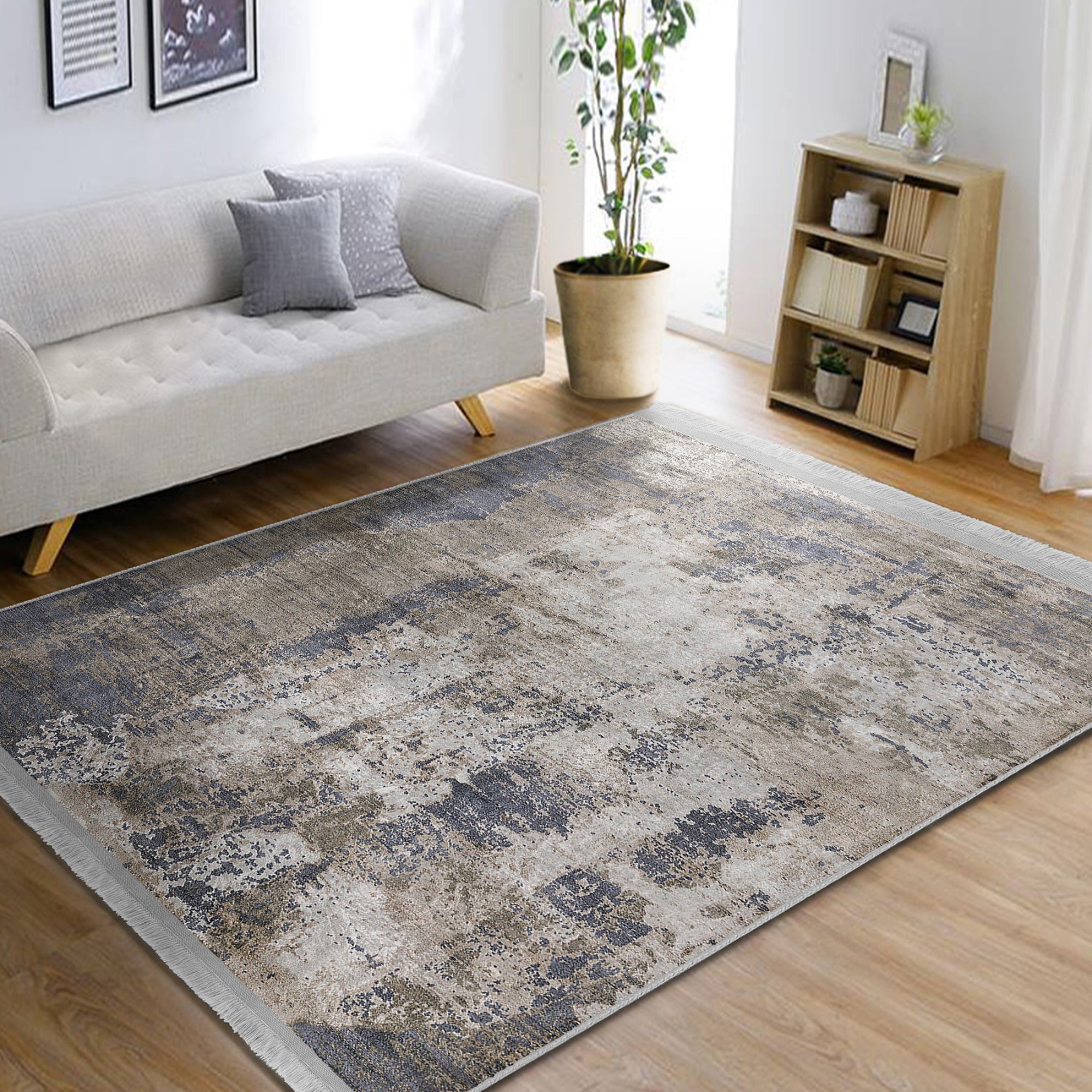 Modern Decorative Washable Area Rug