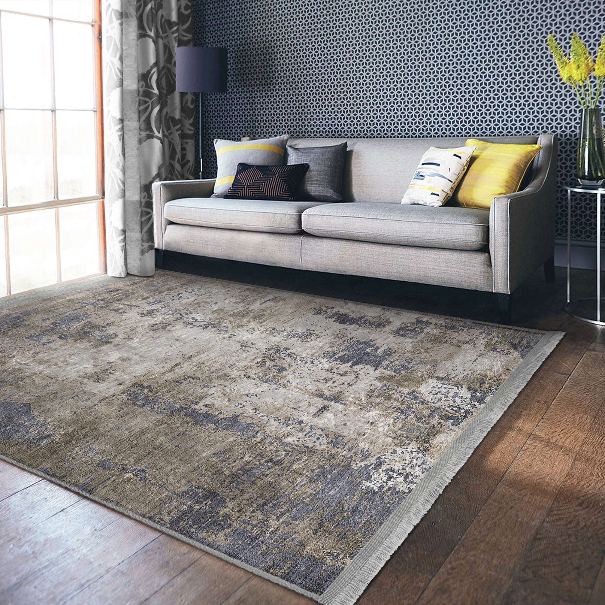 Modern Decorative Washable Area Rug