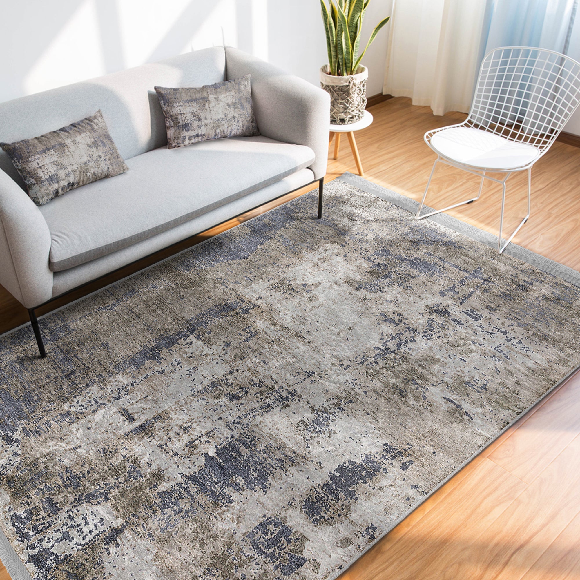 Modern Decorative Washable Area Rug