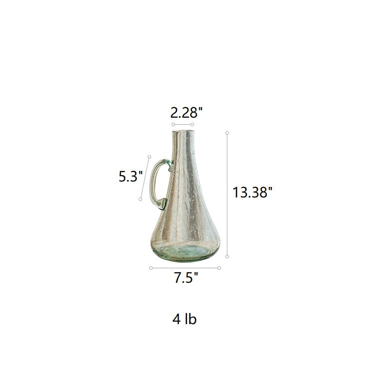 Bubble Glass Kettle Vase