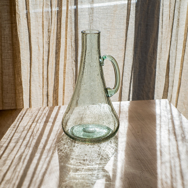 Bubble Glass Kettle Vase