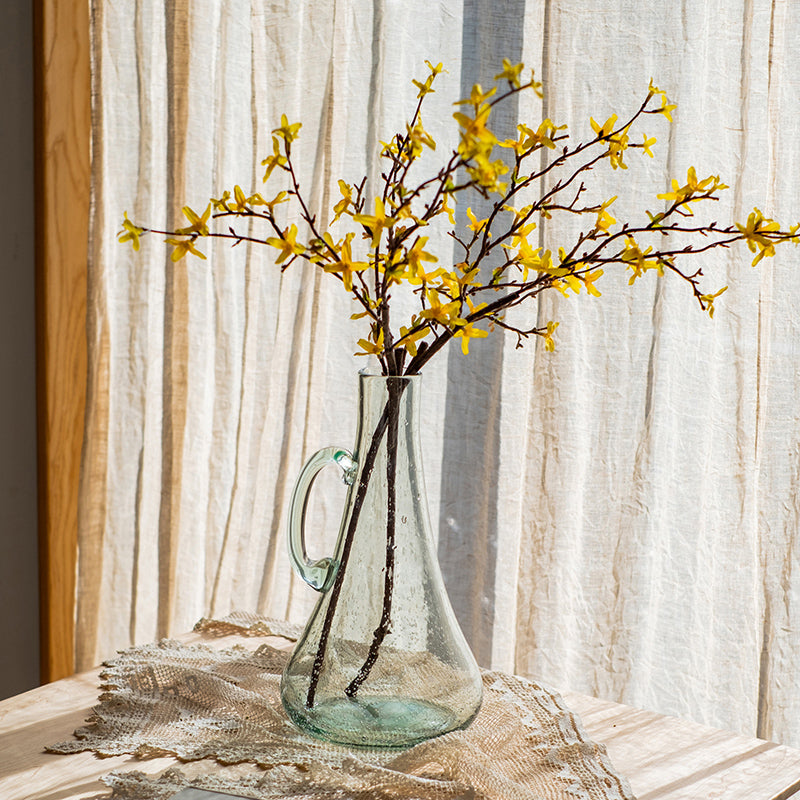 Bubble Glass Kettle Vase