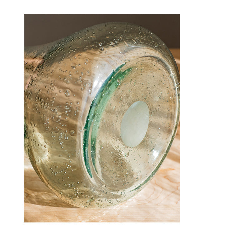 Bubble Glass Kettle Vase