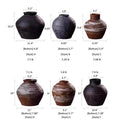 Wabi-Sabi Ceramic Jar