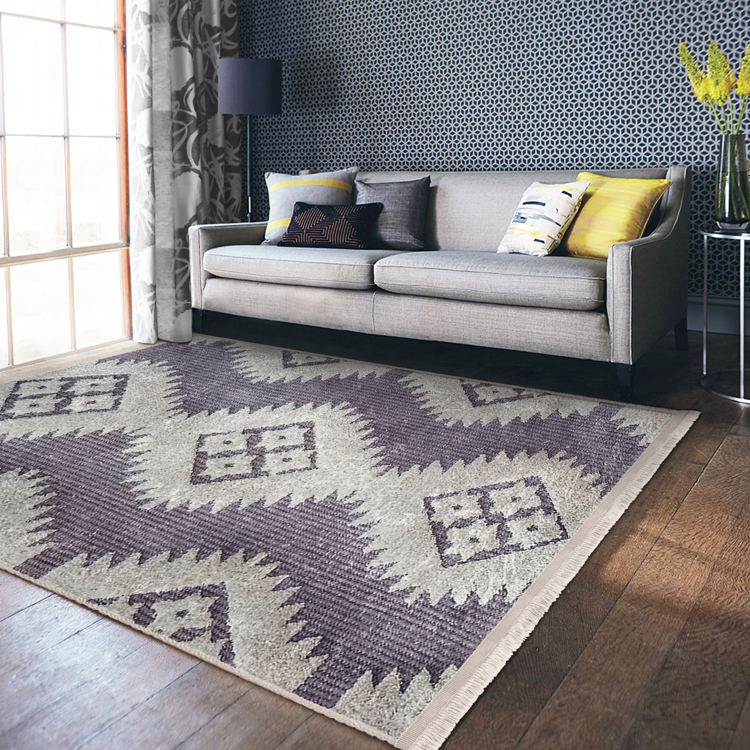 Classic Cozy Washable Area Rug