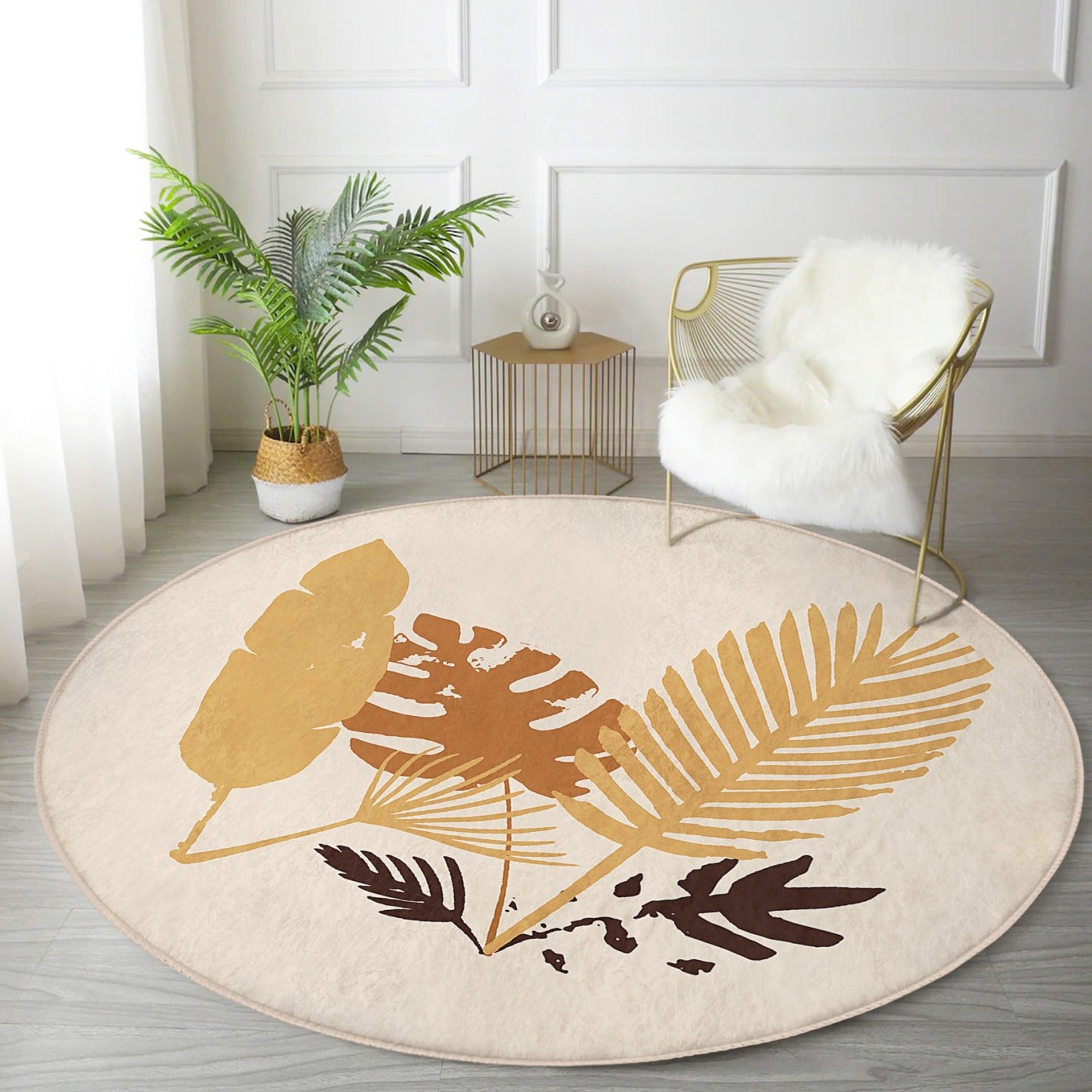 Boho Circle Area Rug