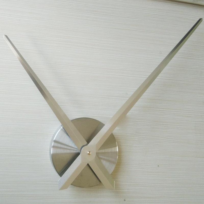 3D Frameless Mirror Wall Clock