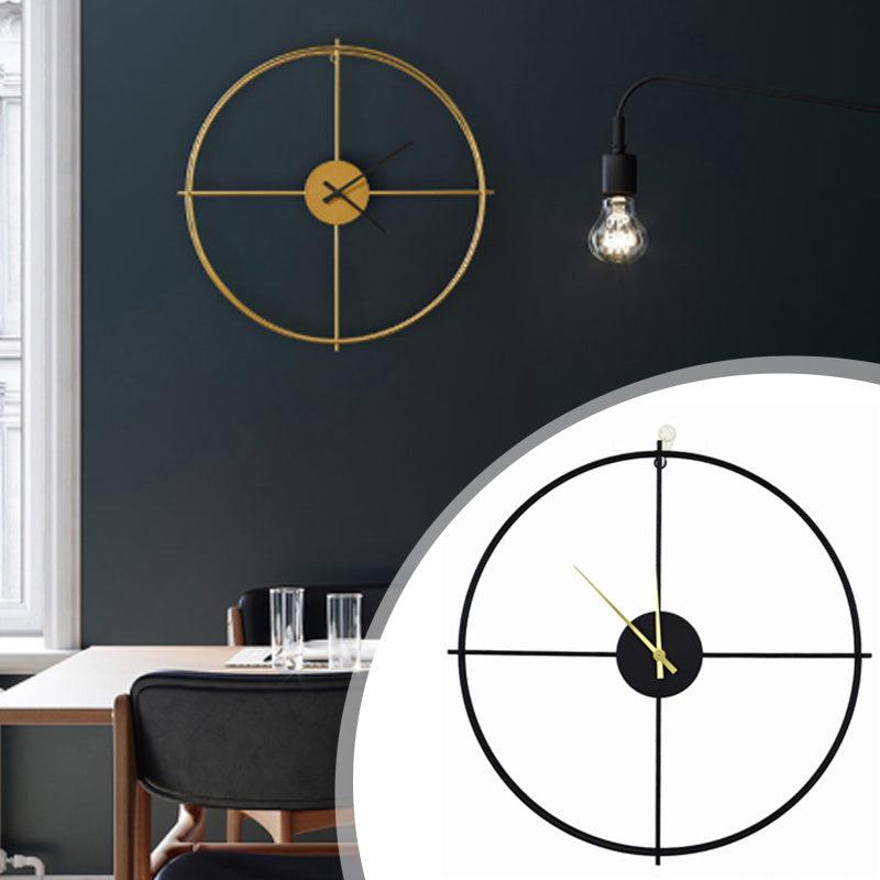 Vintage Round Metal Wall Clock