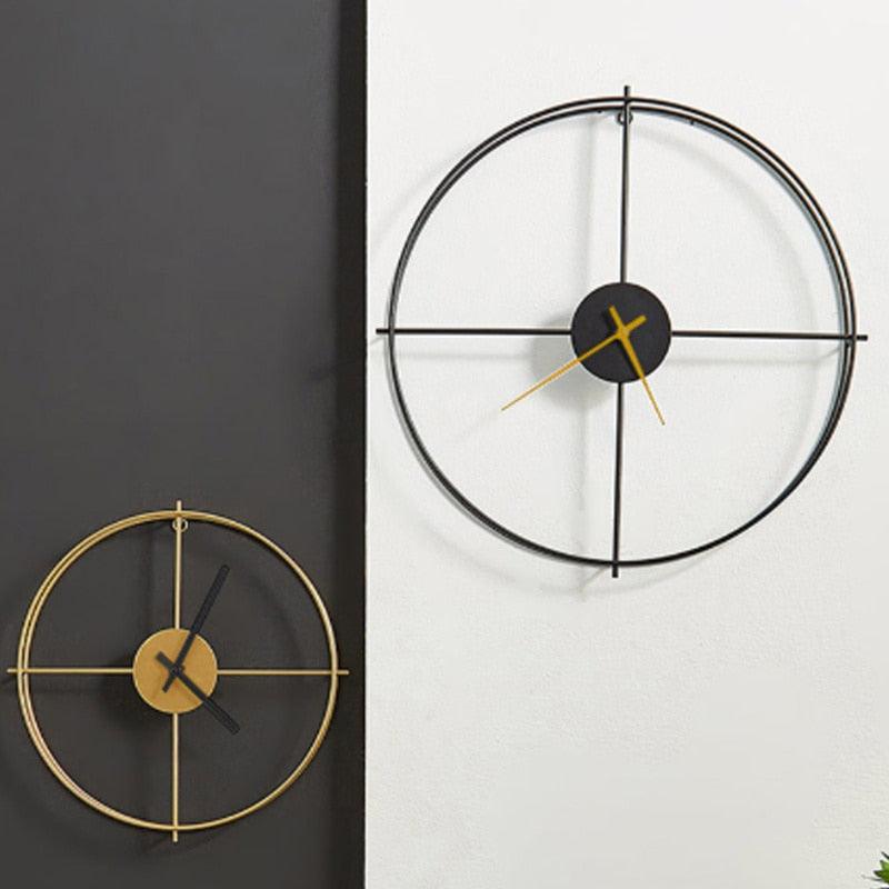 Vintage Round Metal Wall Clock